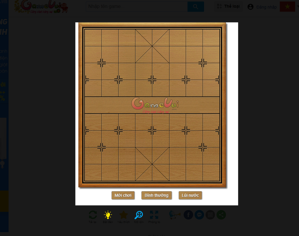 Chơi cờ tướng online tại gamevui