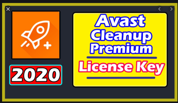 Avast Cleanup Premium 2019 License Key Till 2048